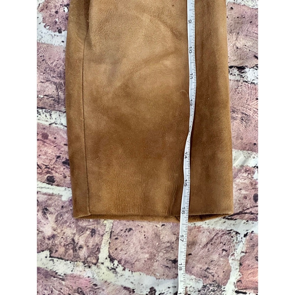 Vintage 50's 60's Suede Coat Mink Fur Collar – Film Wardrobe / Collector Piece - Picture 16 of 16